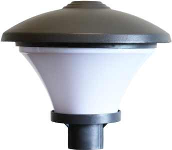 Landscape Lighting - Wipro Post Top Lanterns (367x351), Png Download