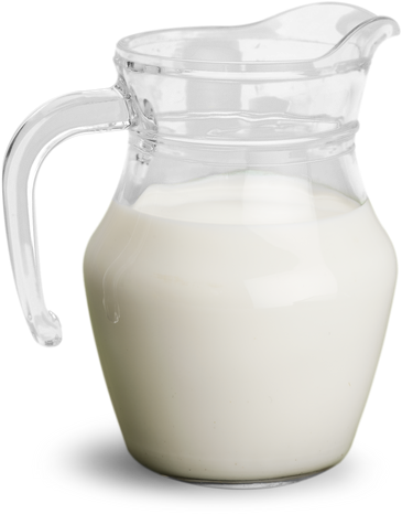 Milk Jug Png - Transparent Background Milk Jug (432x550), Png Download