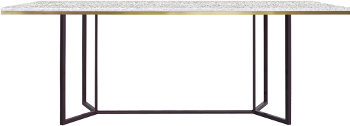 Table Terrazzo Red Edition (550x325), Png Download
