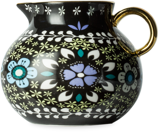 Whispering Woods Green Milk Jug - Porcelain (555x555), Png Download