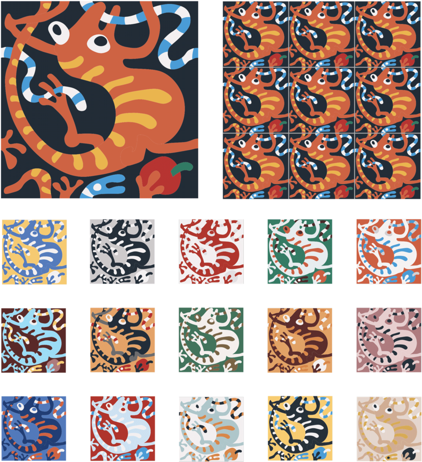 Iguana Square Catalog Web2 (1000x1131), Png Download