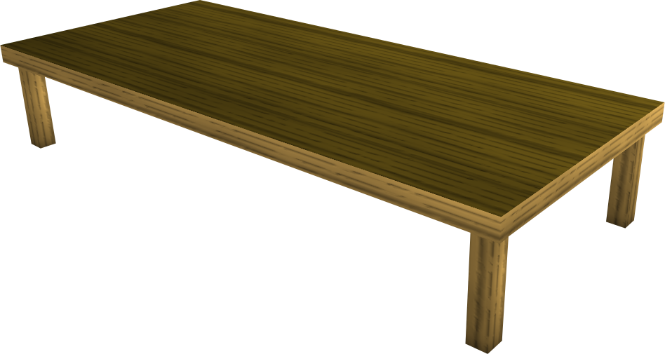 Wood Dining Table Built - Runescape Teak Dining Table (948x505), Png Download