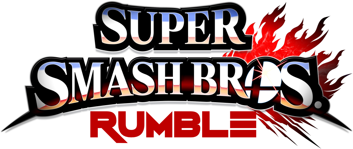 Rumble Logo Update - Super Smash Bros (nintendo Wii U, Dvd-rom) (1250x600), Png Download