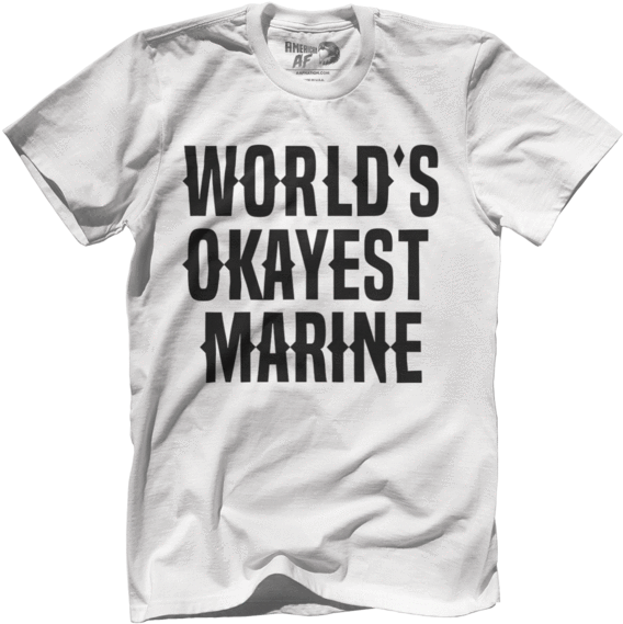 World's Okayest Marine - United States Marine Corps (600x600), Png Download