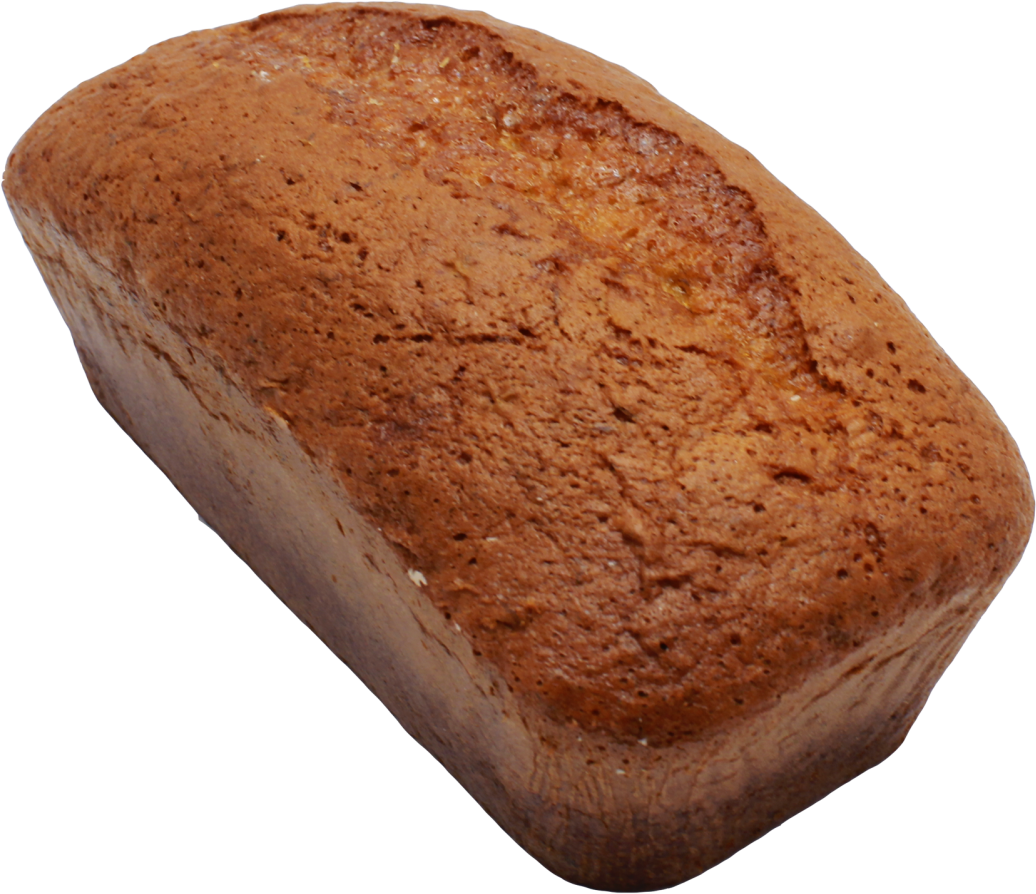 Banana Cake Slice - Banana Cake (1140x965), Png Download