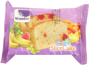 Wonder Fruit Slice Cake - Potato Bread (375x375), Png Download