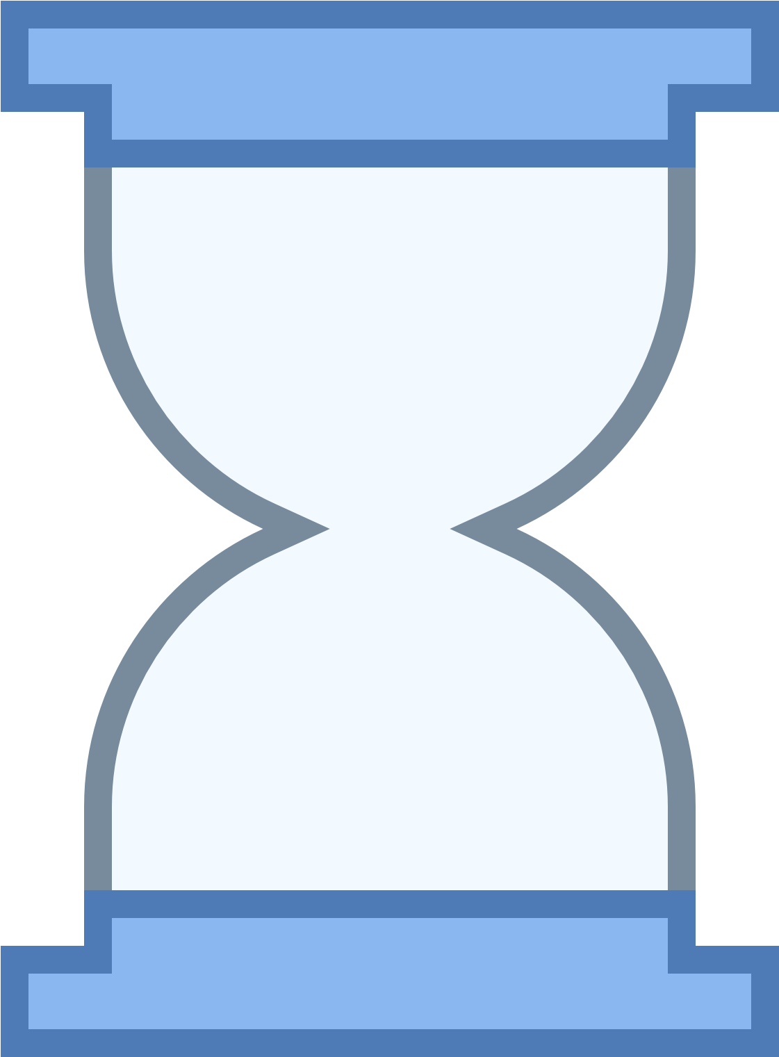 Empty Hourglass Png - Empty Hourglass Icon (1600x1600), Png Download