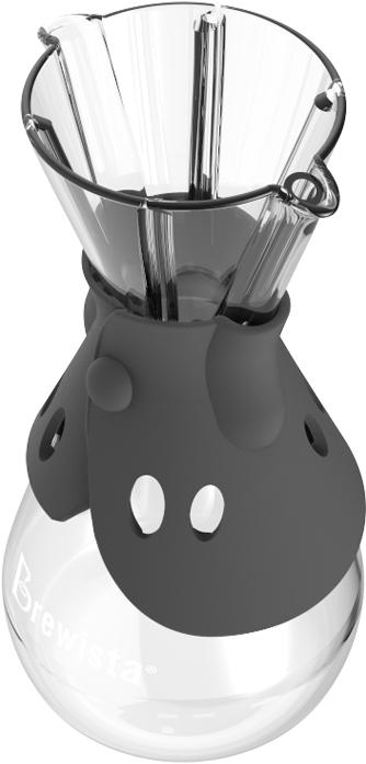 Smart Brew™ 3 Cup Hourglass Brewer - Brewista Smart Brew Automatic Tea Kettle (948x800), Png Download
