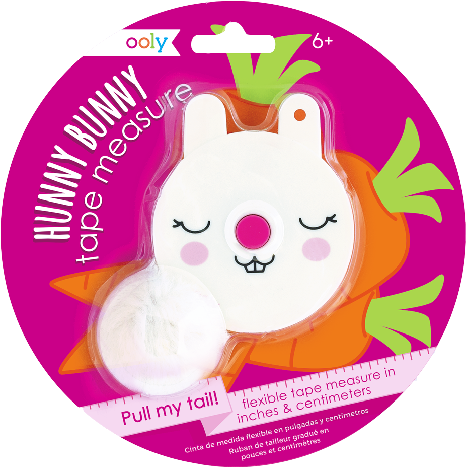 136-013 Bunny Measuringtape Clip V=1523818681 - Ooly 136-013 Hunny Bunny Measuring Tape (1200x1200), Png Download