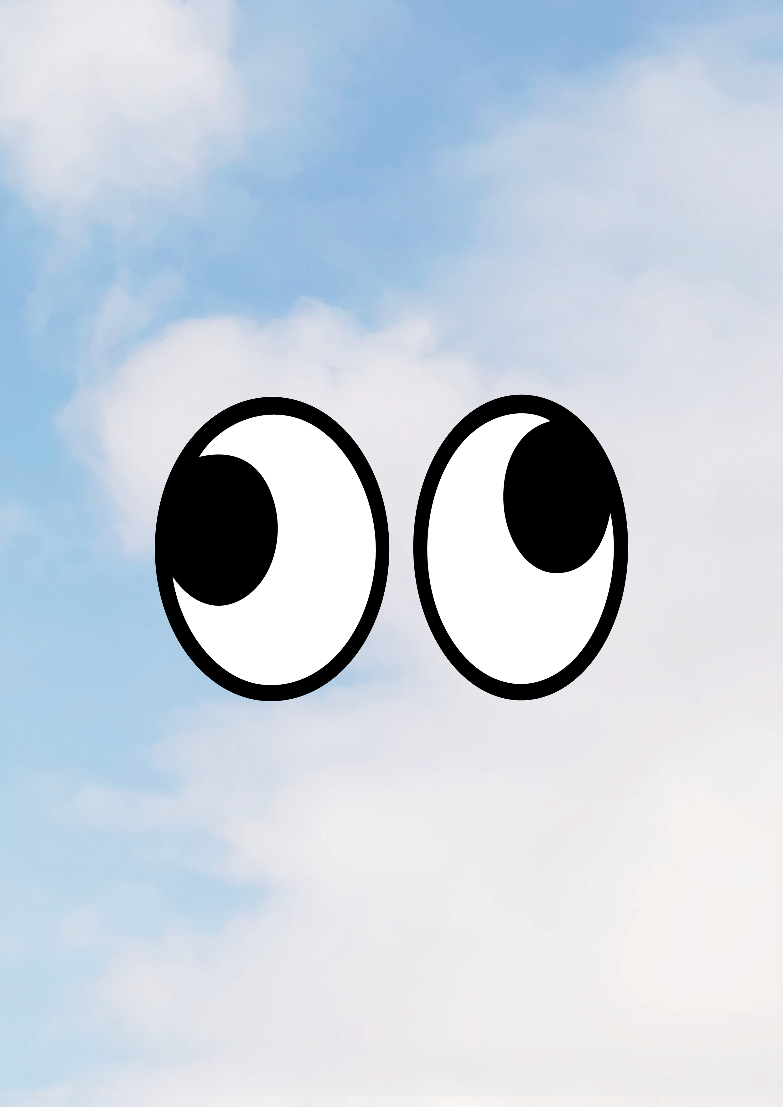Googly Eye Google Eye Mockup Front Mens Mens Indigo (2500x3535), Png Download