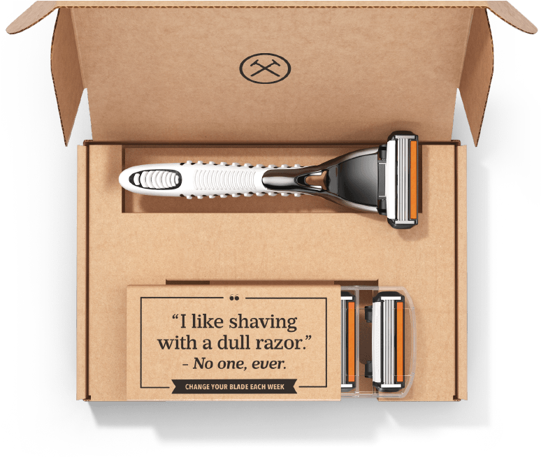 Dollar Shave Club (782x653), Png Download