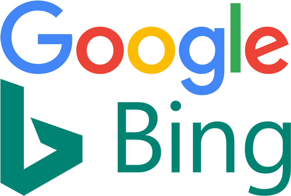 Google And Bing Logo For Search Console Story - Social Media Cushion Cover Designed,printed & Made (1000x700), Png Download
