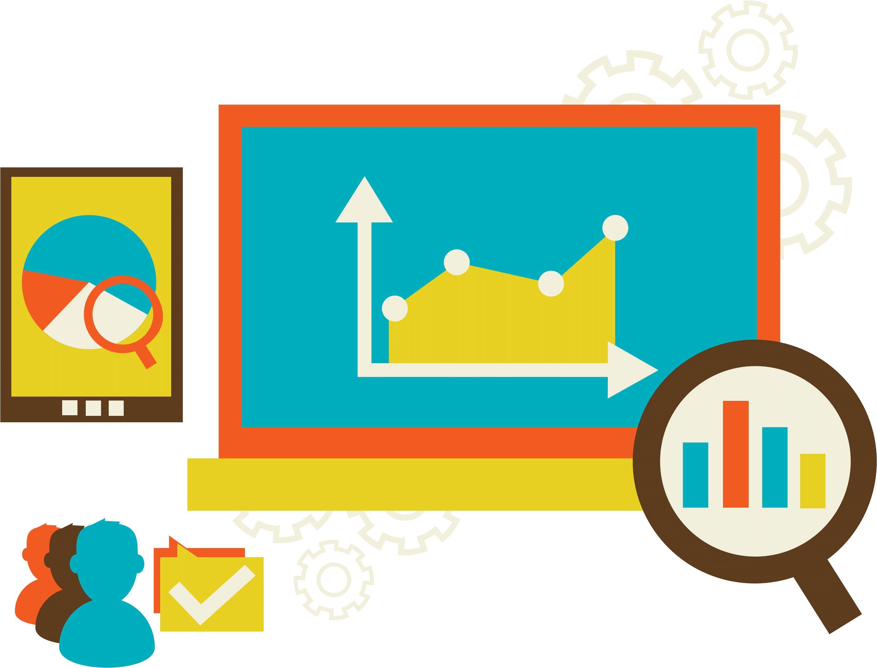 Seo Clipart Search Engine Optimisation - Search Engine Optimization Vector (3000x2525), Png Download