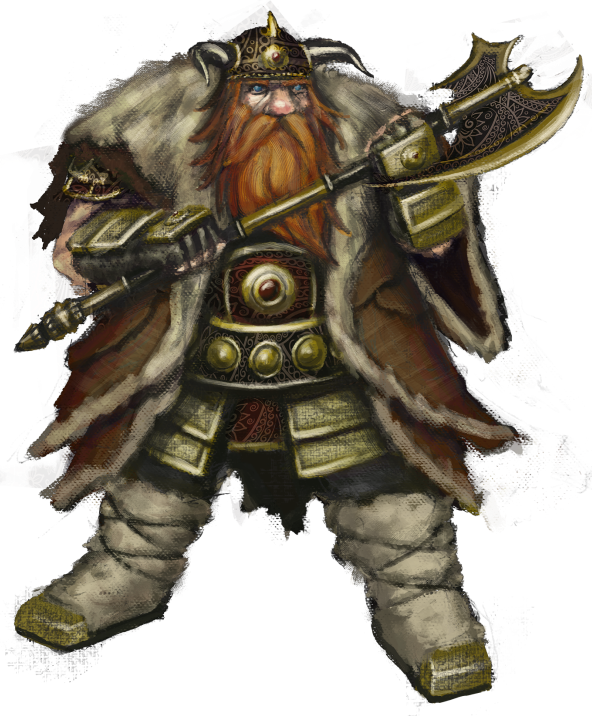 Mountain Dwarf (592x716), Png Download