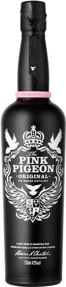 Pink Pigeon Rum - Pink Pigeon Original Rum (300x600), Png Download