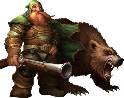 Dwarf Render (413x327), Png Download