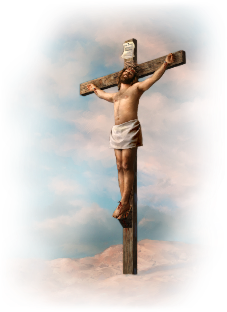 Jesus Christ On The Cross Png (768x1024), Png Download