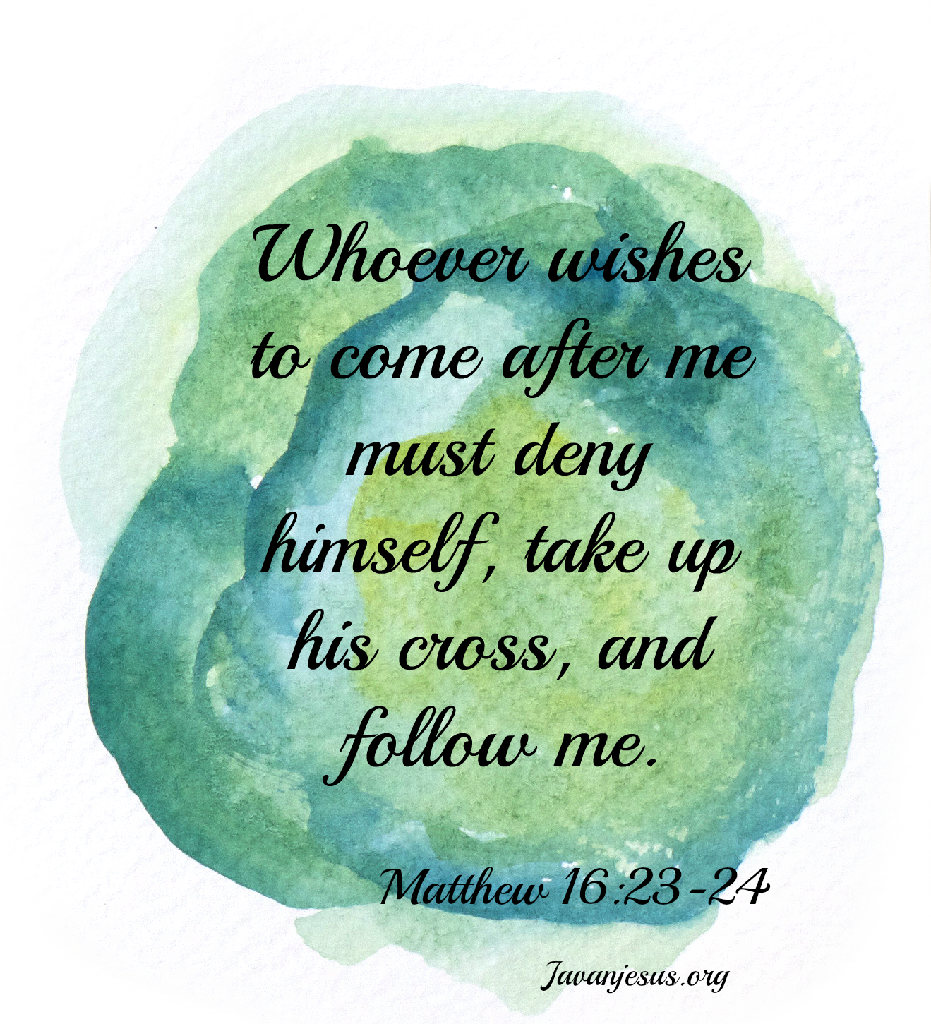 Jesus Wants Us To Take Up Our Cross And Follow Him - Oliver Pacheco (1319x1451), Png Download