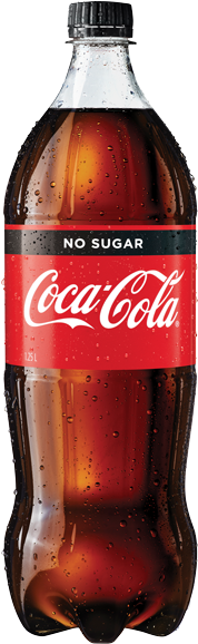 25l Coca Cola No Sugar - Coca Cola 1.5 L (203x600), Png Download