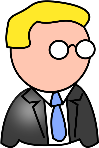Business Man Clipart Png For Web 15568 Free People (637x900), Png Download