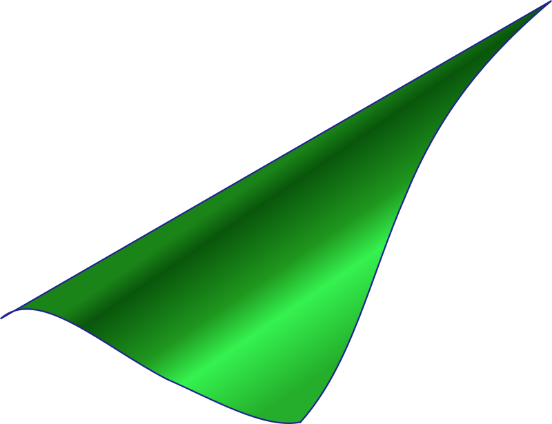 Medium Image - Green Corner Clipart (800x615), Png Download