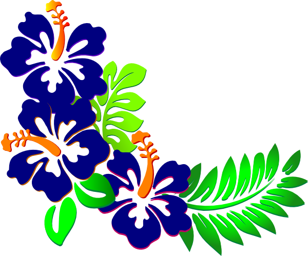 How To Set Use Hibiscus Corner Clipart (600x499), Png Download