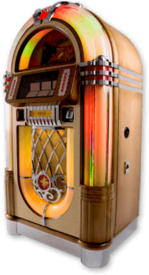 Jukebox Side View (400x400), Png Download