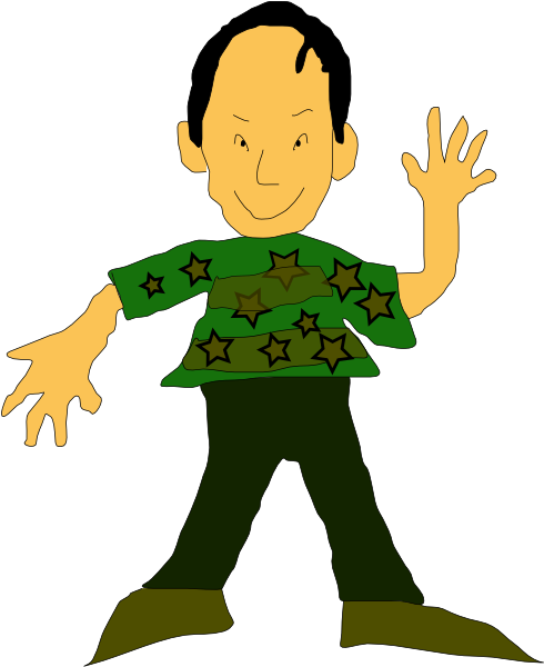 Man Standing (498x599), Png Download