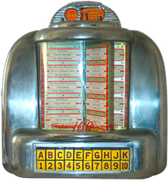 Jukebox Table Remote - Jukebox Retro (400x400), Png Download
