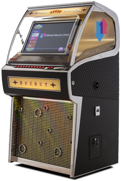 85% Of All Music Selected On Uk Jukeboxes Is Chart - Musikbox Rocket 88 Vinyl Schallplatten (münzeinwurf: (494x650), Png Download