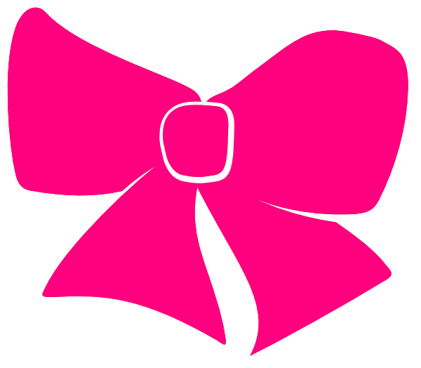 Png Transparent Download All Star Cheer Life Questions - Pink Hair Ribbon Vector (600x524), Png Download