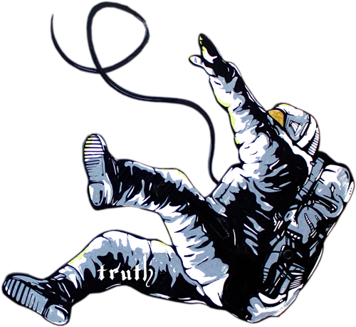 Mike Johnston Spaceman - Mike Johnston (500x459), Png Download