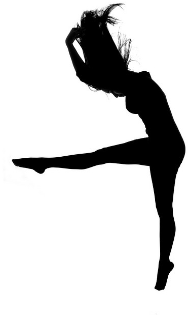 Contemporary Dancer Silhouette At Getdrawings - Dance Silhouette (640x640), Png Download