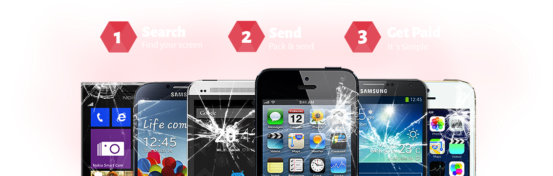 Search - Iphone 4 (1189x361), Png Download