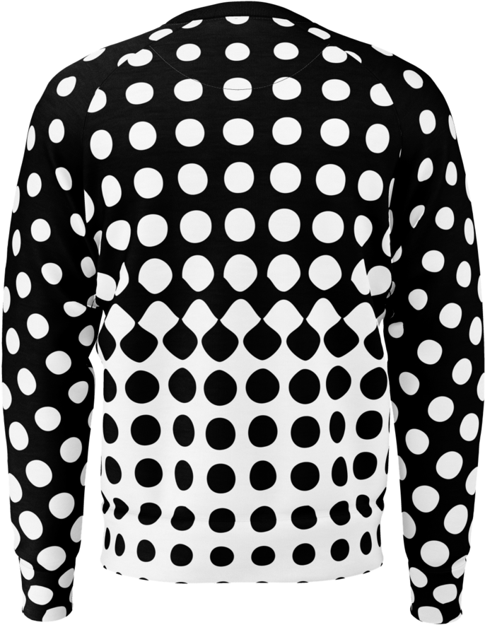 White Dots - Mens Brown Polka Dot Shirt (1024x1024), Png Download