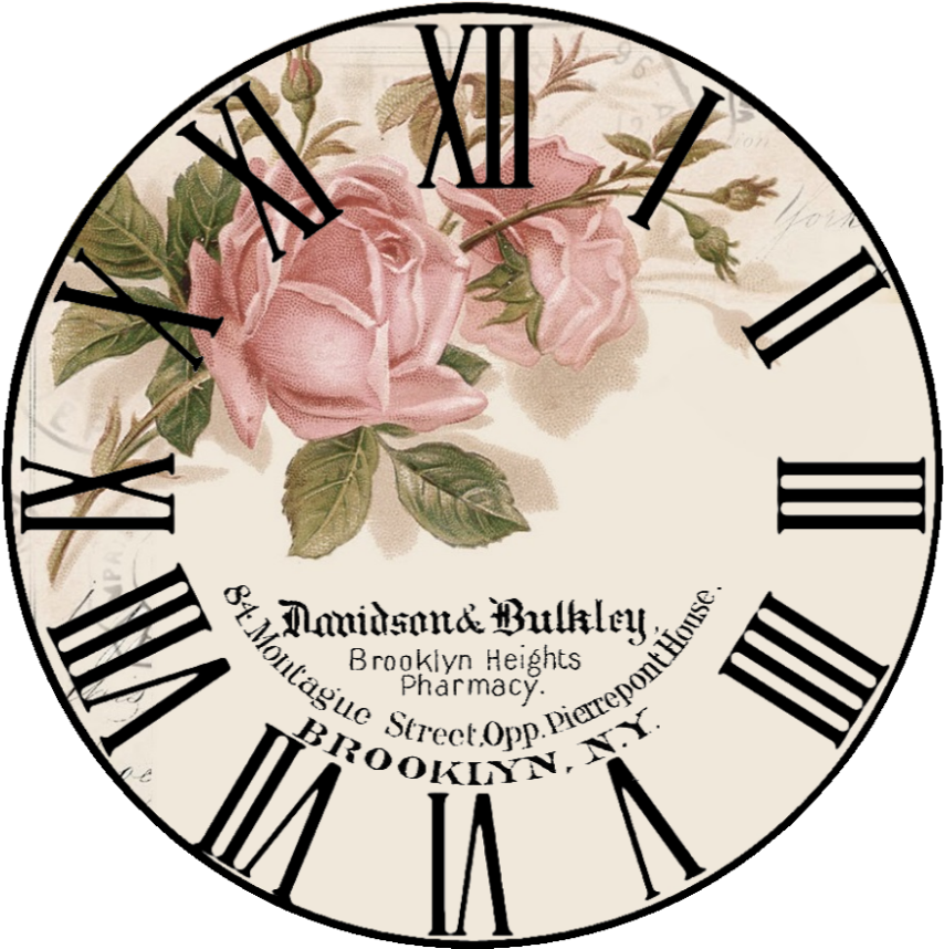 Download Free Vintage Clock Roman Numerals Clock Face Wine Svg Full Size Png Image Pngkit