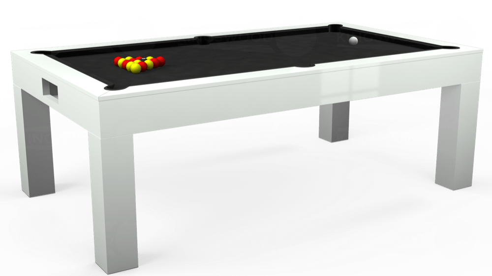 White Pool Table - Nine-ball (1000x562), Png Download