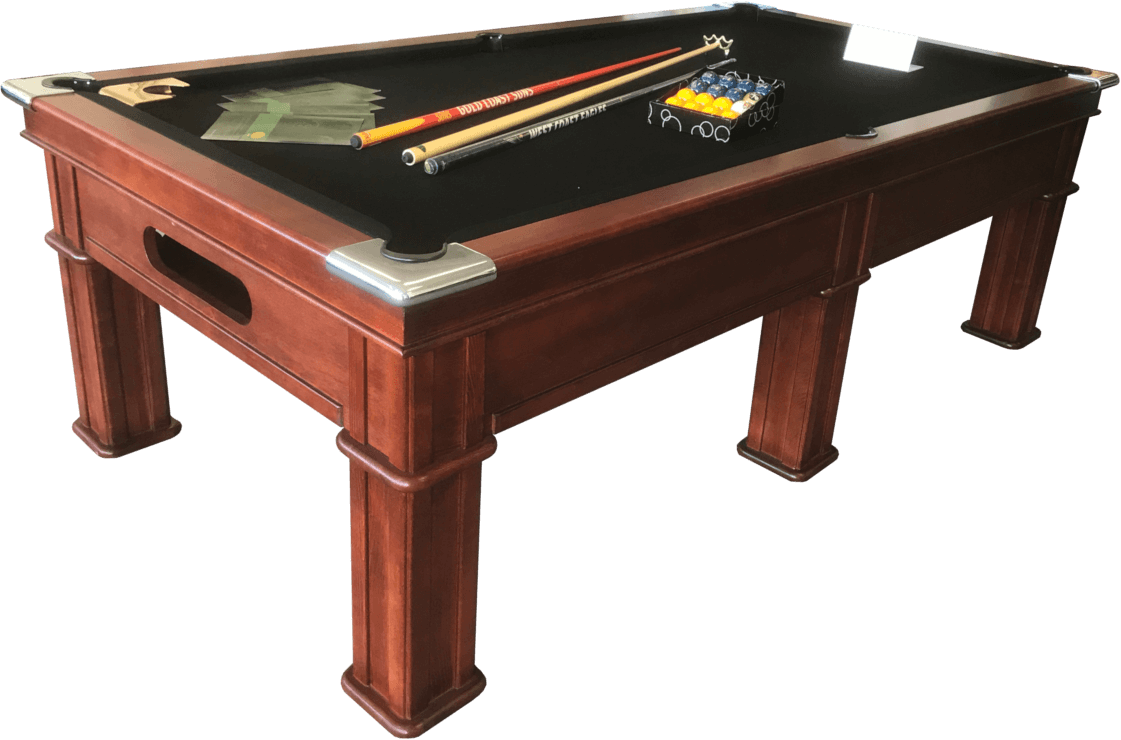 Pool Table - Billiard Table (1121x740), Png Download