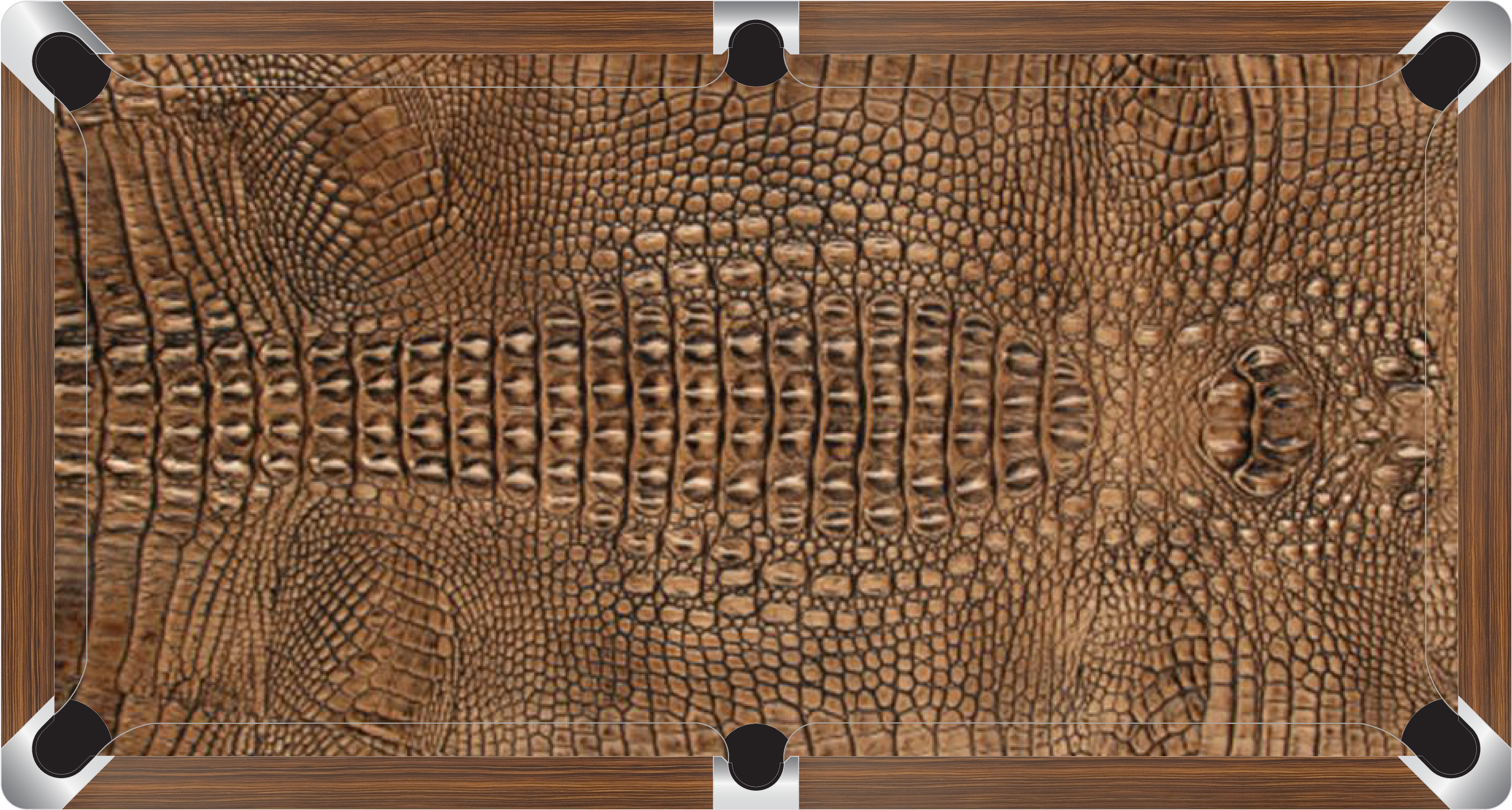 Brown Crocodile Custom Made Printed Pool Snooker Billiard - Graffiti Snooker (3984x2467), Png Download