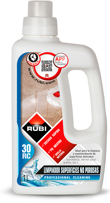 30 Limpiador Neutro Para Quitar Manchas En Mármol - Rubi Tile Cleaner (647x767), Png Download