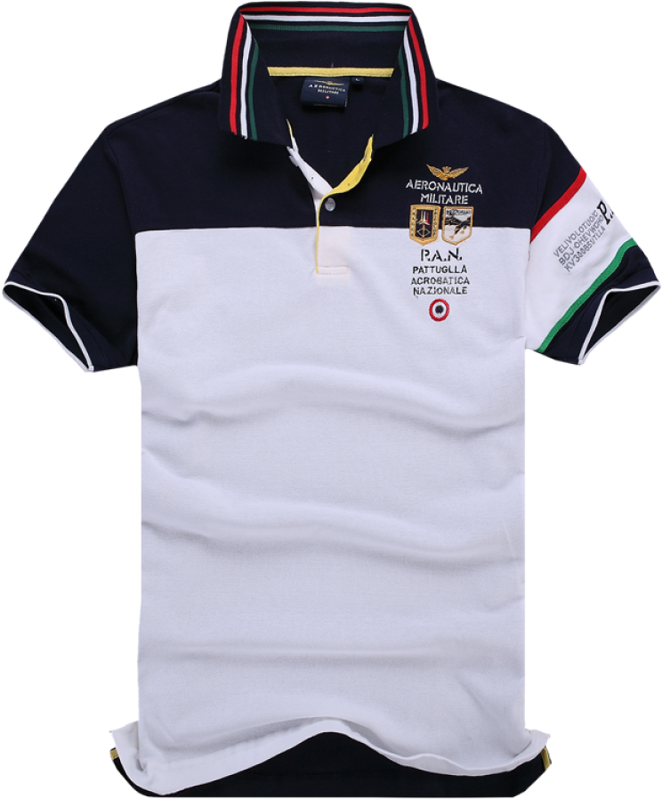 Ralph Lauren Polo Shirts For Men - Aeronautica Militare T Shirt (744x898), Png Download