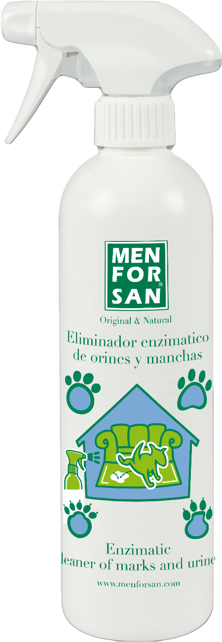Eliminador Enzimático De Orines Y Manchas - Plastic Bottle (579x1391), Png Download