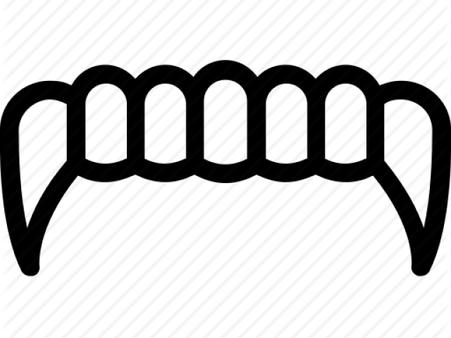 Fangs Clipart Demon Face (640x480), Png Download