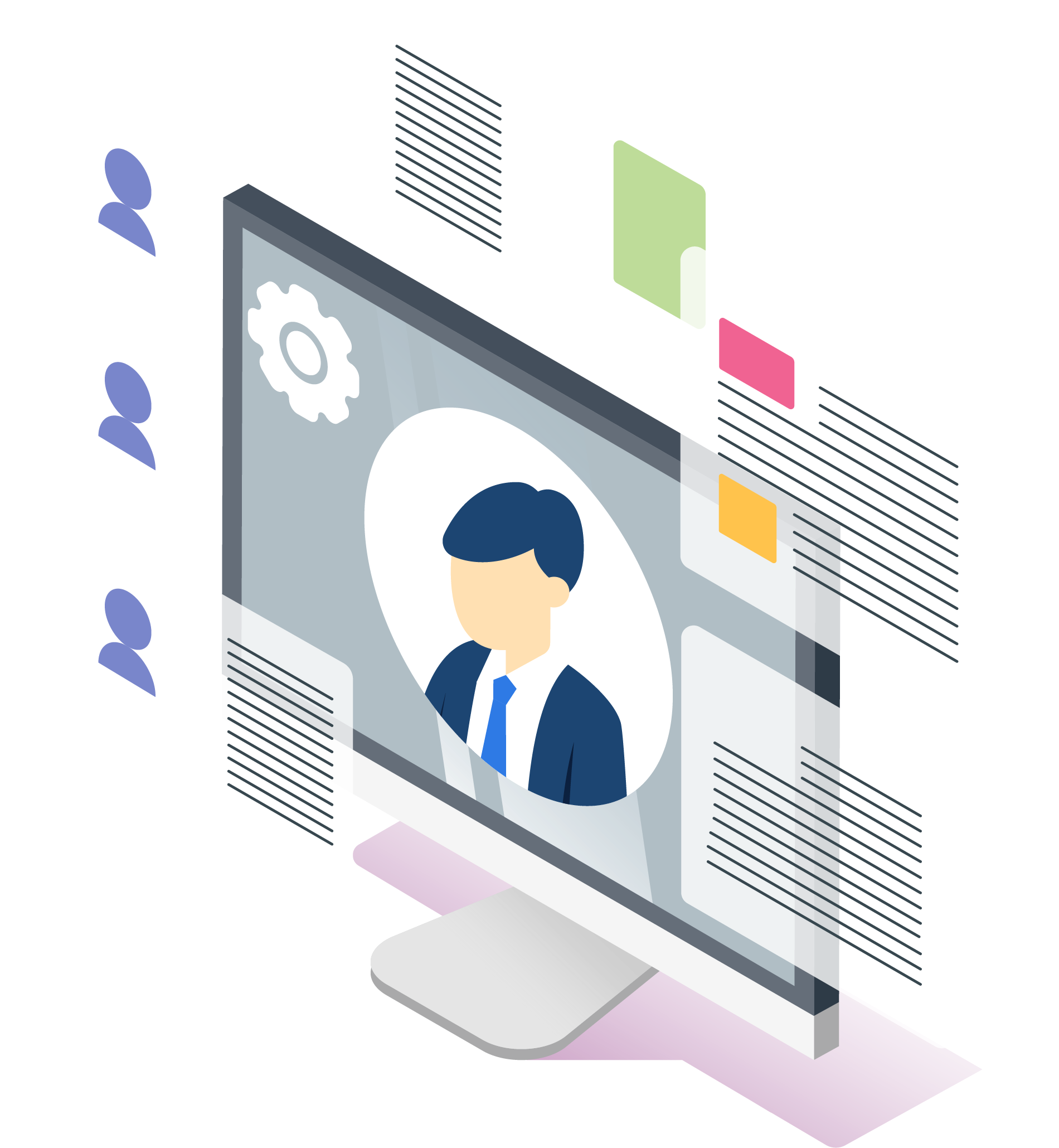 Computadora - Graphic Design (1900x2059), Png Download