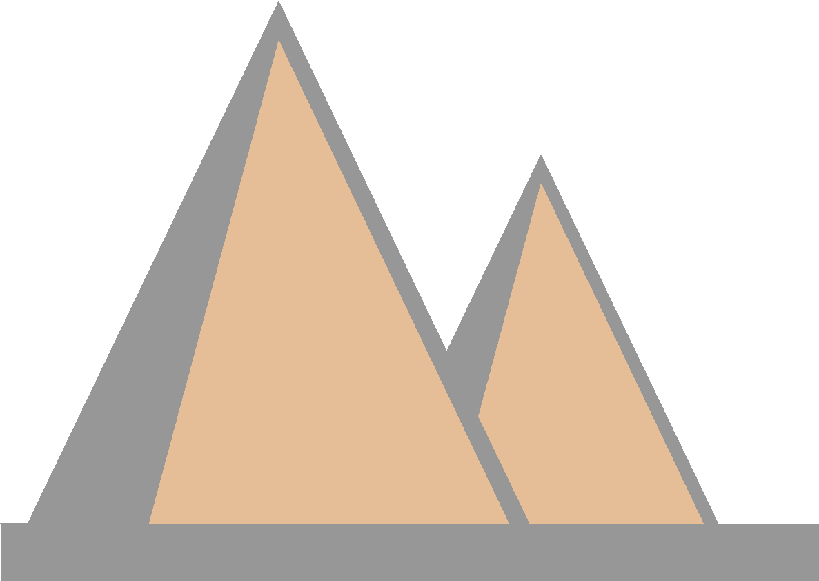 Sand To Be Distributed - Triangle (1187x842), Png Download