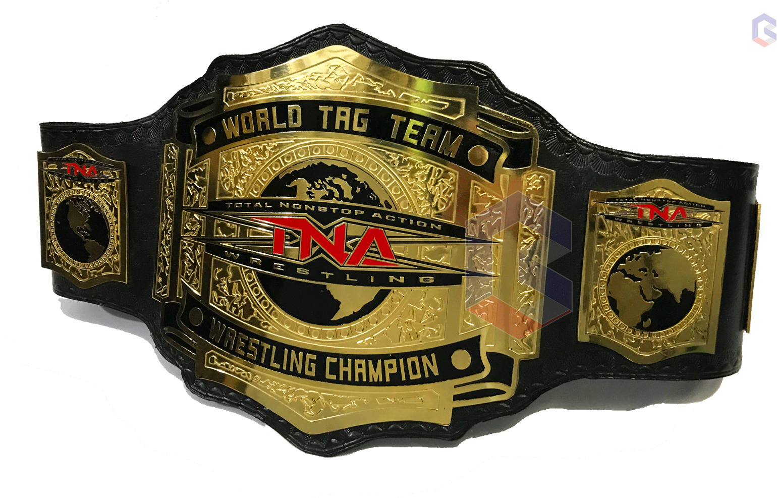 Champs Tna Replica Wrestling Championship Belt Real - Belt (1600x988), Png Download