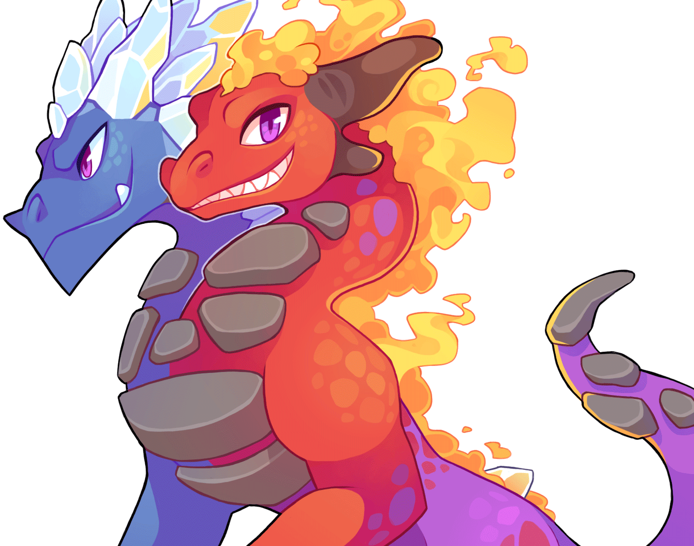 Thermal Prism - Prodigy Chill And Char (1410x1110), Png Download