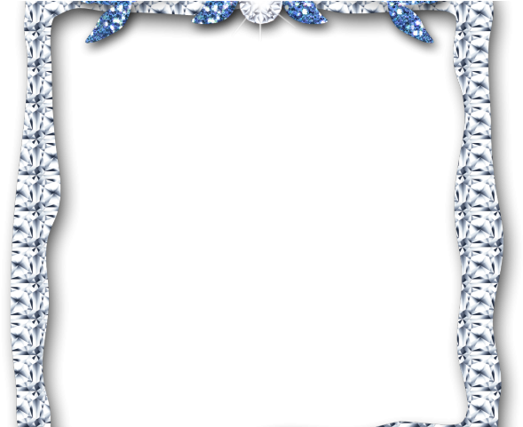 Diamond Frame Png - Diamond Frame Border Png (640x480), Png Download