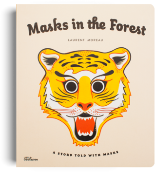 Masks In The Forest: A Story Told With Masks (600x600), Png Download