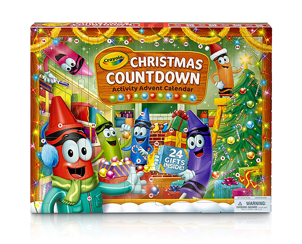 Christmas Advent Calendar Toys (600x600), Png Download